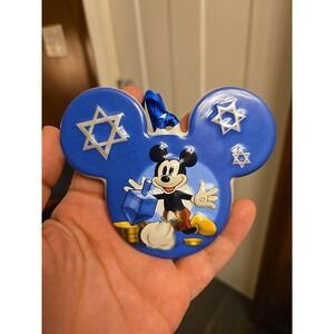 Vintage Disney Mickey Mouse Happy Hanukkah Ornament – Blue Star of David